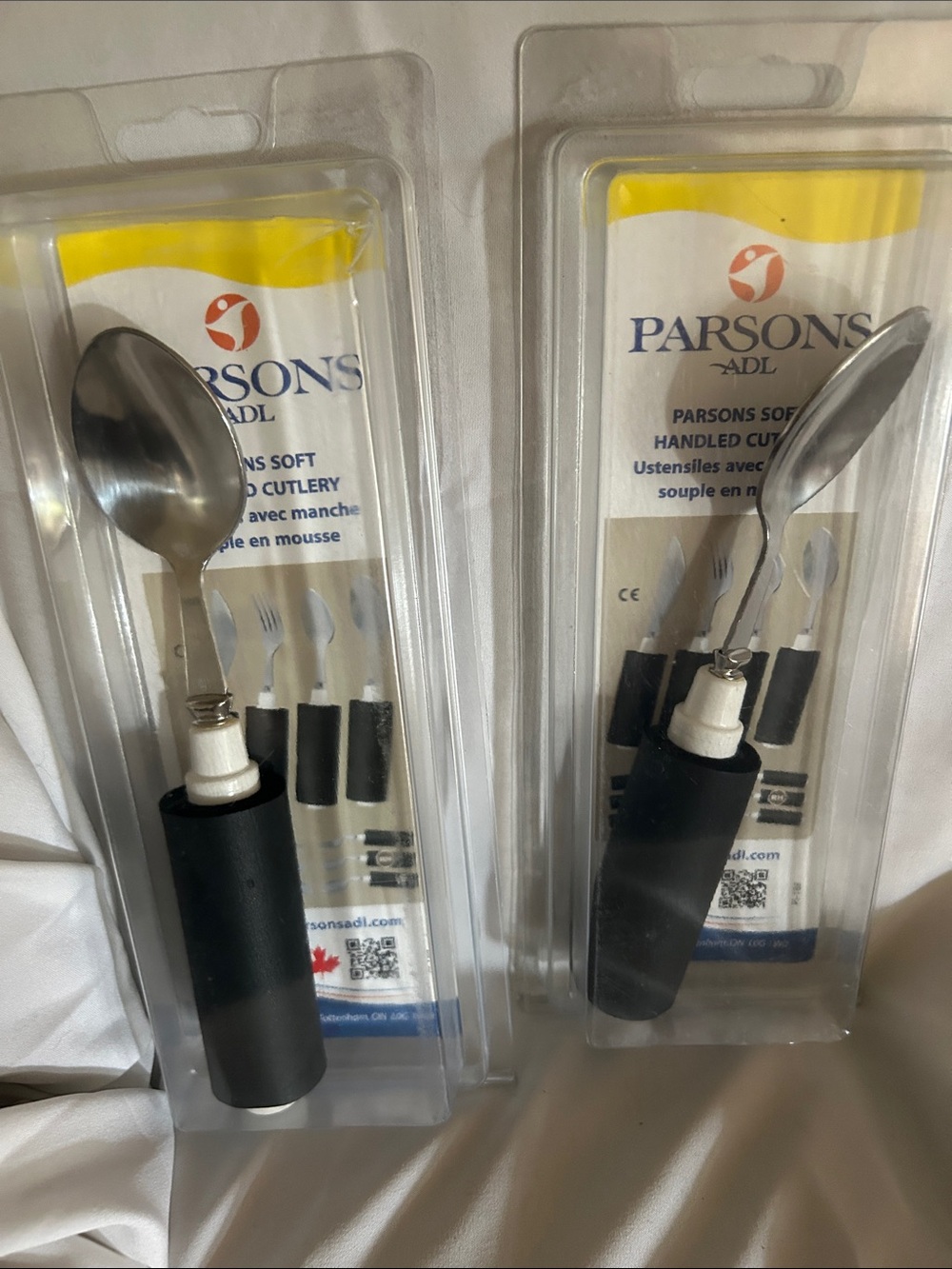 Parsons ADL Soft soup Handled Spoon - Black